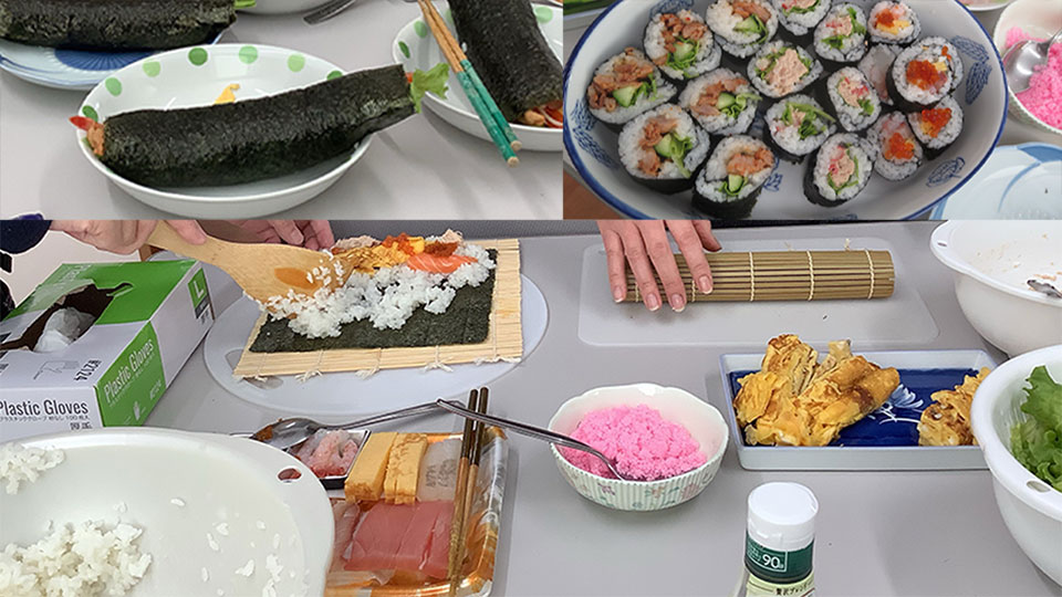 2022年2月 クッキング（恵方巻）
