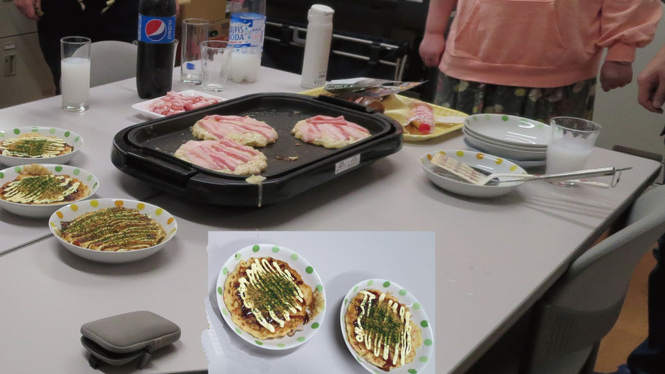2022年10月 クッキング（お好み焼き）