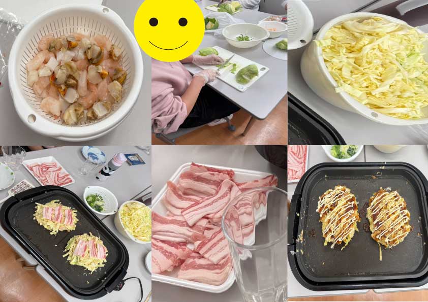 2025年3月「お好み焼きクッキング」