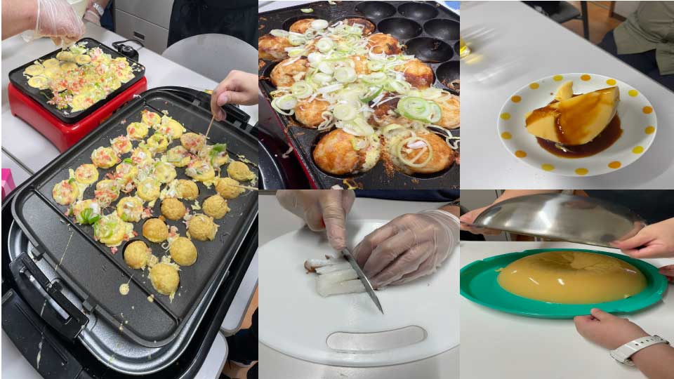 2025年7月「たこ焼きパーティ＆バケツプリン」